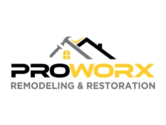 ProWorx Remodeling & Restoration logo design by cikiyunn
