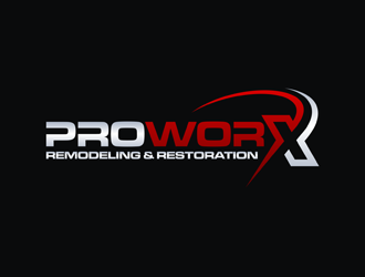 ProWorx Remodeling & Restoration logo design by Rizqy