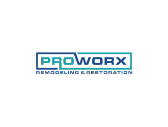 ProWorx Remodeling & Restoration logo design by bricton