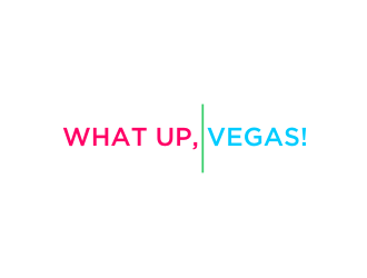 What Up, Vegas! logo design by Diancox