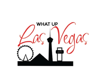 What Up, Vegas! logo design by AamirKhan