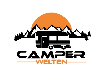 CAMPER WELTEN logo design by AamirKhan
