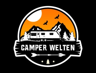 CAMPER WELTEN logo design by AYATA
