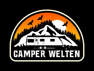 CAMPER WELTEN logo design by AYATA