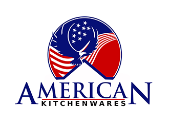 American Kitchenwares logo design by 3Dlogos