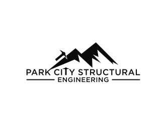 Park City Structural Engineering logo design by logitec