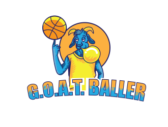 G.O.A.T. Baller logo design by Tanya_R
