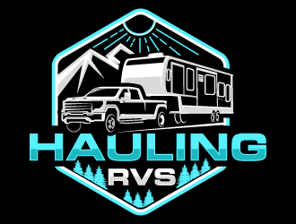 Hauling RVs logo design by Suvendu