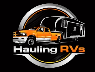 Hauling RVs logo design by Suvendu