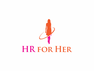 HR for Her logo design by luckyprasetyo