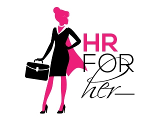 HR for Her logo design by avatar