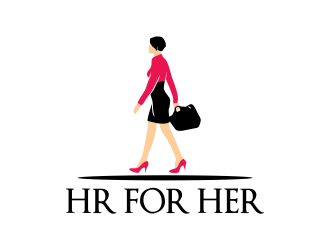 HR for Her logo design by JessicaLopes