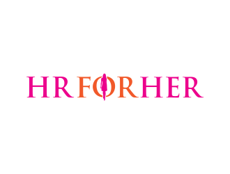 HR for Her logo design by Girly