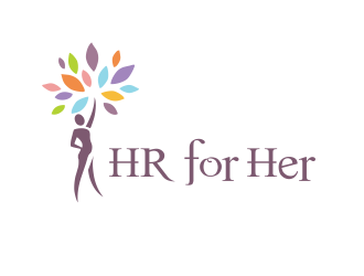 HR for Her logo design by YONK