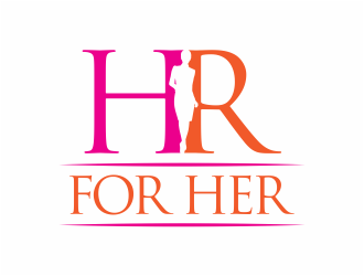 HR for Her logo design by mutafailan