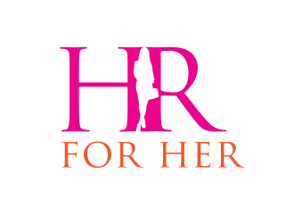 HR for Her logo design by Rossee