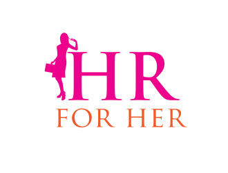 HR for Her logo design by Rossee