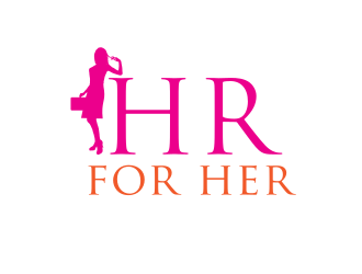 HR for Her logo design by Rossee