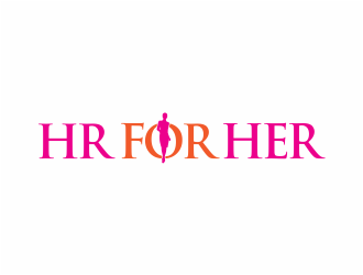 HR for Her logo design by mutafailan