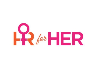 HR for Her logo design by KreativeLogos