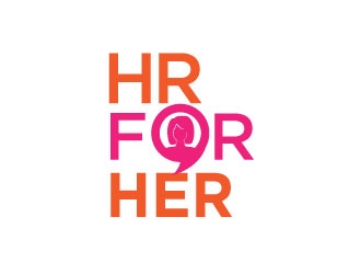 HR for Her logo design by KreativeLogos