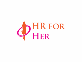 HR for Her logo design by luckyprasetyo