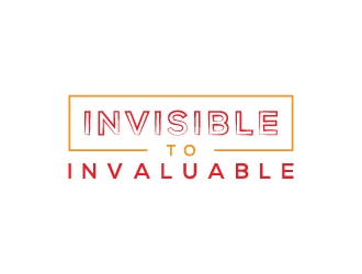 Invisible to Invaluable logo design by BrainStorming
