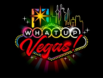 What Up, Vegas! logo design by MAXR