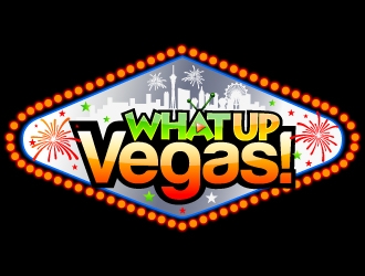 What Up, Vegas! logo design by Suvendu