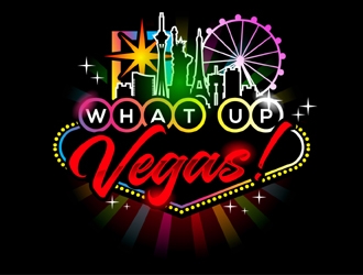 What Up, Vegas! logo design by MAXR