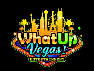 What Up, Vegas! logo design by DreamLogoDesign