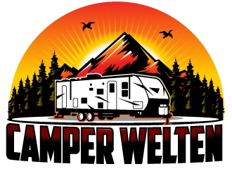 CAMPER WELTEN logo design by Suvendu