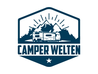 CAMPER WELTEN logo design by cikiyunn