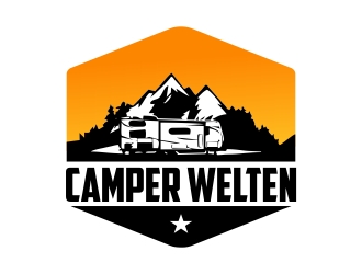CAMPER WELTEN logo design by cikiyunn