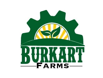 Burkart Farms  logo design by AamirKhan