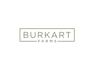 Burkart Farms  logo design by bricton