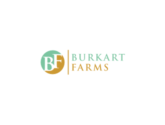Burkart Farms  logo design by bricton