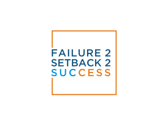 Failure 2 Setback 2 Success logo design by Diancox