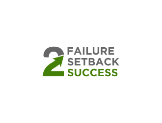 Failure 2 Setback 2 Success logo design by Shina
