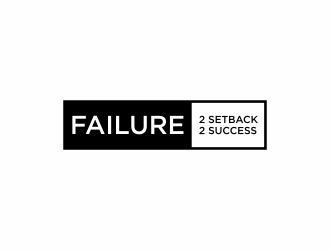 Failure 2 Setback 2 Success logo design by Franky.