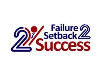 Failure 2 Setback 2 Success logo design by sengkuni08