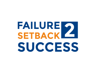 Failure 2 Setback 2 Success logo design by Girly