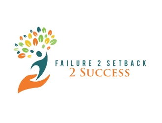 Failure 2 Setback 2 Success logo design by AamirKhan