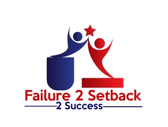 Failure 2 Setback 2 Success logo design by AamirKhan