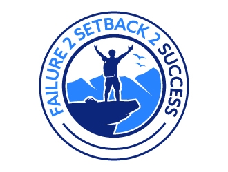 Failure 2 Setback 2 Success logo design by MonkDesign