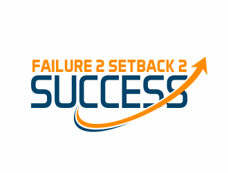 Failure 2 Setback 2 Success logo design by agus