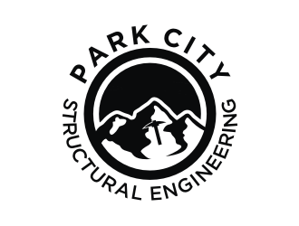 Park City Structural Engineering logo design by logitec