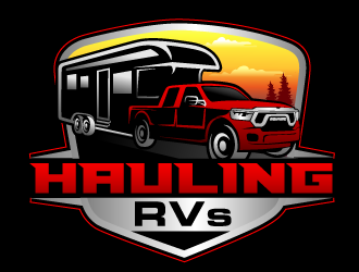 Hauling RVs logo design by THOR_