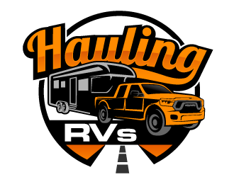 Hauling RVs logo design by THOR_