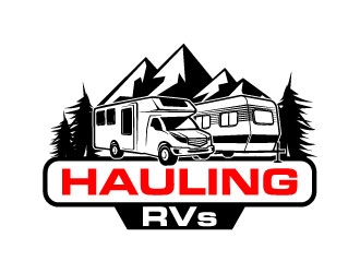 Hauling RVs logo design by daywalker